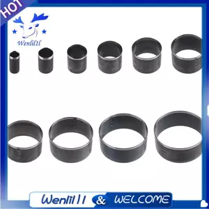 Bộ 10 Lỗ Da Đấm Chết Bộ Thiết Kế Tròn Thép Carbon Cao Cấp Cho Đồ Thủ Công DIY- Bọt EVA, Bảng Sợi, Đất Sét Tương Thích