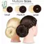 Phụ kiện tóc kiểu tóc hàng ngày Dệt Donut để biểu diễn khiêu vũ Vẻ ngoài có sẵn