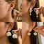 HFSHY Bohemian Conch Sao Biển Thả Bông Tai Nữ Không Gây Dị Ứng Vỏ Biển Tòn Ten Bông Tai Đi Biển Du Lịch Hàng Ngày Trang Phục VN