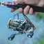 GE Spinning Reel 8kg Kéo tối đa 5.2: 1 Tỷ lệ bánh răng Cuộn dây kim loại Máy câu cá xoay đôi Cánh tay cá chép cho nước ngọt Nước mặn VN