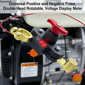 Công tắc diệt pin LACYESUK, Bộ ngắt mạch tự động Công tắc cắt an toàn pin chung hai chiều, Công tắc cắt pin xây dựng bằng đồng thau Công tắc cắt pin
