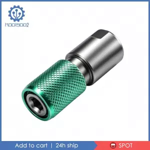 Bộ chuyển đổi khoan Chuck Knurled Grip Giao diện lục giác Ổ cắm đính kèm Bit 1-2