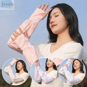 Tay áo JVSUB, Tay áo chống nắng băng UV lỏng lẻo, Tay lái xe chống nắng dài