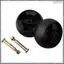 2 CÁI DECK WHEELS Bánh xe sàn 5 inch và Bu lông trục cho / Đi trên máy cắt cỏ Máy làm vườn