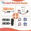 1400KV Động Cơ Không Chổi Than 30A ESC Cắm SG90 9G Mini Servo 8060 Cánh Quạt Cho RC Cánh Cố Định Máy Bay Trực Thăng