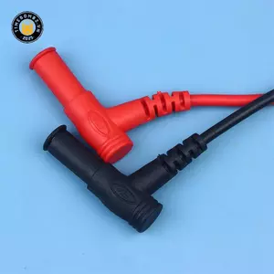{TB & Bag} Đầu kiểm tra vạn năng 20A 1000V Kim Pin kỹ thuật số Đầu dây bút Bộ cáp Đồng hồ vạn năng Vôn kế Bộ kiểm tra silicon.