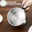 PUSKY 11CM 12CM 14CM Cốc sưởi ấm chống khô đa năng Máy nước nóng bằng thép không gỉ Nồi điện Ấm đun nước Ấm đun nước Ấm đun nước để nấu ăn và du lịch Sử dụng VN