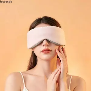 Mặt nạ mắt có trọng lượng LACYES, Ánh sáng áp lực nhẹ nhàng Chặn che mắt khi ngủ, Hỗ trợ giấc ngủ có thể điều chỉnh toàn diện Mở rộng Ice Silk Gravity Eye Shade Nap