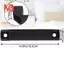 Tay cầm kéo ngăn kéo ngăn kéo tủ nhựa 90 mm 8,9 cm màu đen