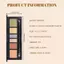{WELV}Full Coverage Concealer 6 Shades for Dark Skin Water Resistant Long Lasting Face