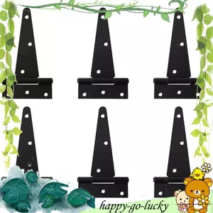 Bản lề T chống chịu thời tiết 6 miếng Phần cứng cổng hạng nặng với vít thời tiết dày 2,2mm cho cửa chuồng
