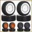 4 Lốp Xe Cao Su 68mm -Tires Cho XV01 XV02 TT01 TT02 PTG-2 1 / 10 RC Racing Xe Nâng Cấp Phần