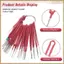 Bộ công cụ loại bỏ thiết bị đầu cuối 39 chiếc, Công cụ vắt pin được nâng cấp Đầu nối dây Công cụ loại bỏ pin điện Bộ dụng cụ pin Dễ dàng cài đặt