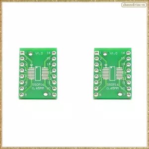 40 Cái Sop16 Ssop16 Tssop16 sang Dip16 0.65 / 1.27Mm Ic Adapter