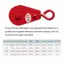 Ròng Rọc Kim Loại XUAN 0.05T / 0.1T / 0.2T / 0.3T Một Bánh Xe Xoay Dây Ròng Rọc Blo Tool Marine Hauling Ròng Rọc Nâng Bánh Xe Dụng Cụ VN