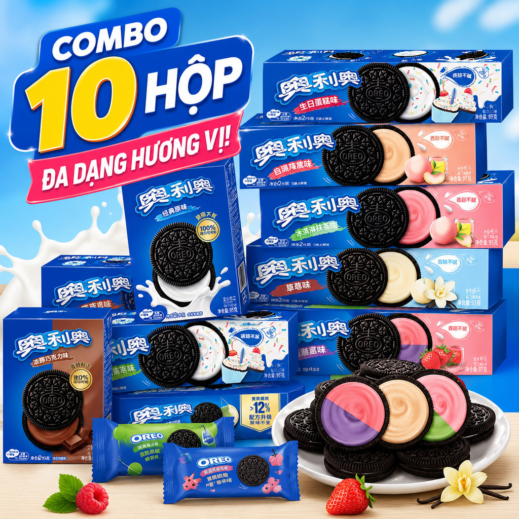 Kem oreo - Giá Tốt, Sale Tháng 08, Ship 0 Đồng | Shopee Việt Nam