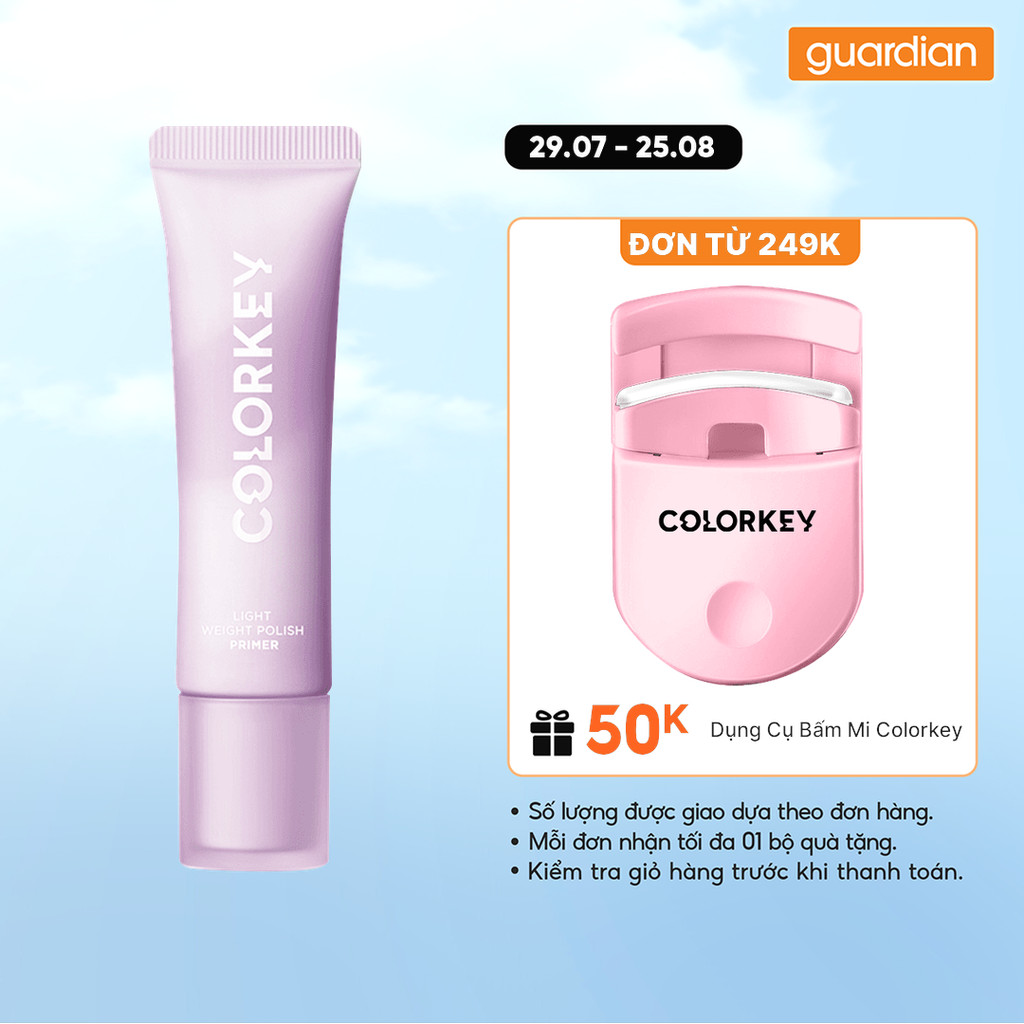 Kem Lót Colorkey Hỗ Trợ Nâng Tone Và Hiệu Chỉnh Màu Da 30g