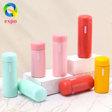 Cốc giữ nhiệt bằng thép không gỉ EXPO LIMIT, Cốc giữ nhiệt bỏ túi hai lớp cách nhiệt, Bình giữ nhiệt dung tích nhỏ cầm tay 150ml / 200ml Bình nước giữ nhiệt cho trẻ em