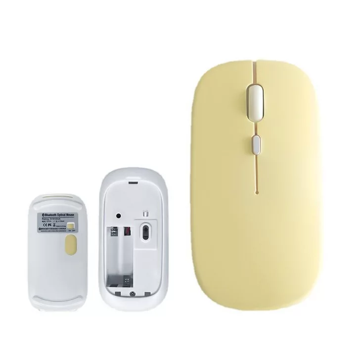 chuột không dây chuột không dây laptop Chuột Bluetooth Pin Kép Im Lặng Nam Thích Hợp Cho ipad Điện Thoại Di Động Máy Tính Bảng Laptop Mini Chuột Không – 6