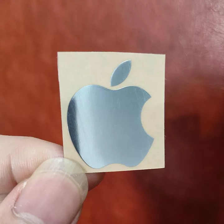 Miếng Dán Dán iPhone Miếng Dán Kim Loại iPhone Thích Hợp Cho iPhone Miếng Dán Kim Loại Cho iPhone Phim Xé Để Lại Nhân Vật Chuyển Miếng Dán Thiết Bị Gia Dụng Nhãn Dán Trang Trí Đa Năng Logo Apple Điện 