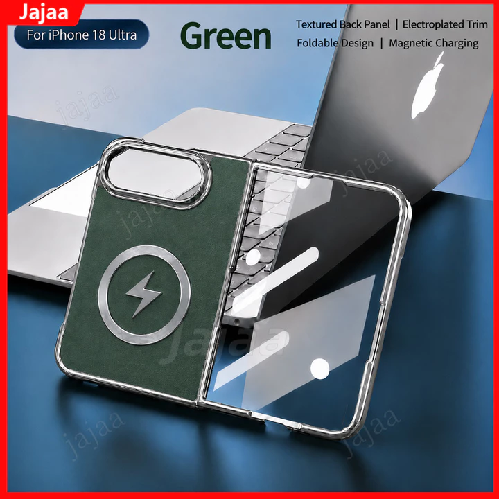 Dành Cho iPhone Duo Bao Da Từ Tính Có Phim Cho Apple iPhone Ultra iPhone18 Gấp iPhone Gấp iPhone Duo 5G Mạ PC Cho Magsafe Vỏ Mỏng Chống Sốc Vỏ Điện Thoại