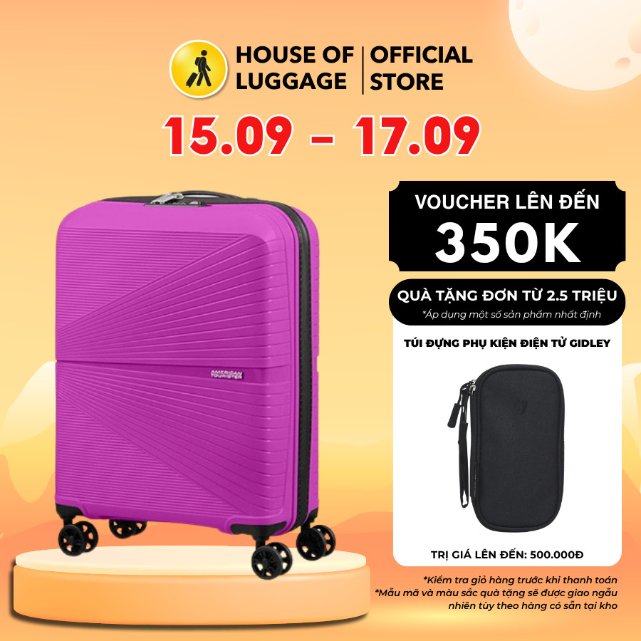 Vali kéo du lịch Airconic American Tourister Mỹ