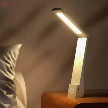 [COD] Đèn bàn Led, Công tắc cảm ứng Đèn bàn 3 màu có thể gập lại, Đèn bàn Đèn mềm có thể điều chỉnh độ sáng Đèn chiếu sáng bàn học tập