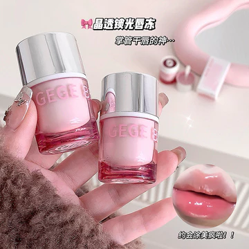 Gege ber Crystal Clear Lock Gloss Lip Gel Tonic Color Lip Gloss Water Gloss Mirror Lip Gloss Lip Gloss Dudu Lip 1269.29
