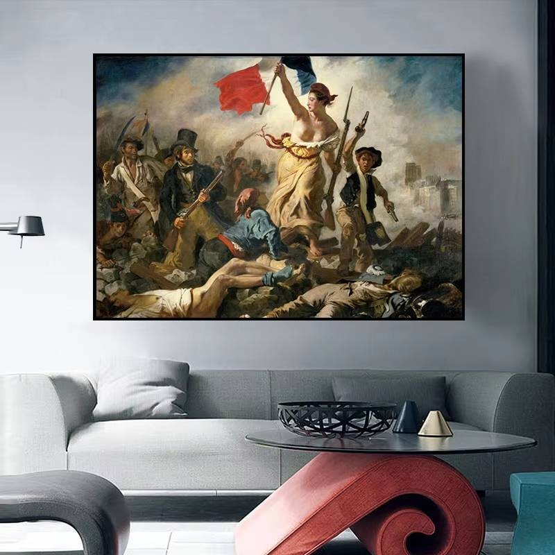 Ngọn đuốc cách mạng in vải Liberty