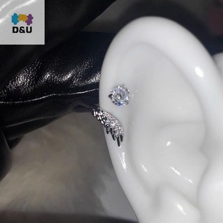 Pufangstar - Khuyên tai đa năng sáng bóng cho nữ, thời trang cá tính, quà tặng tuyệt vời