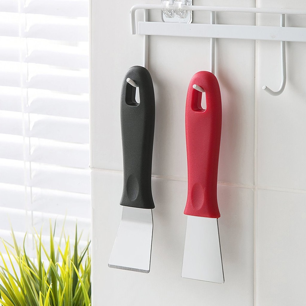 Xẻng cạo đa năng vệ sinh máy hút mùi nhà bếp Inox, dao cạo tủ lạnh, rã đông, vết bẩn trên sàn FE123