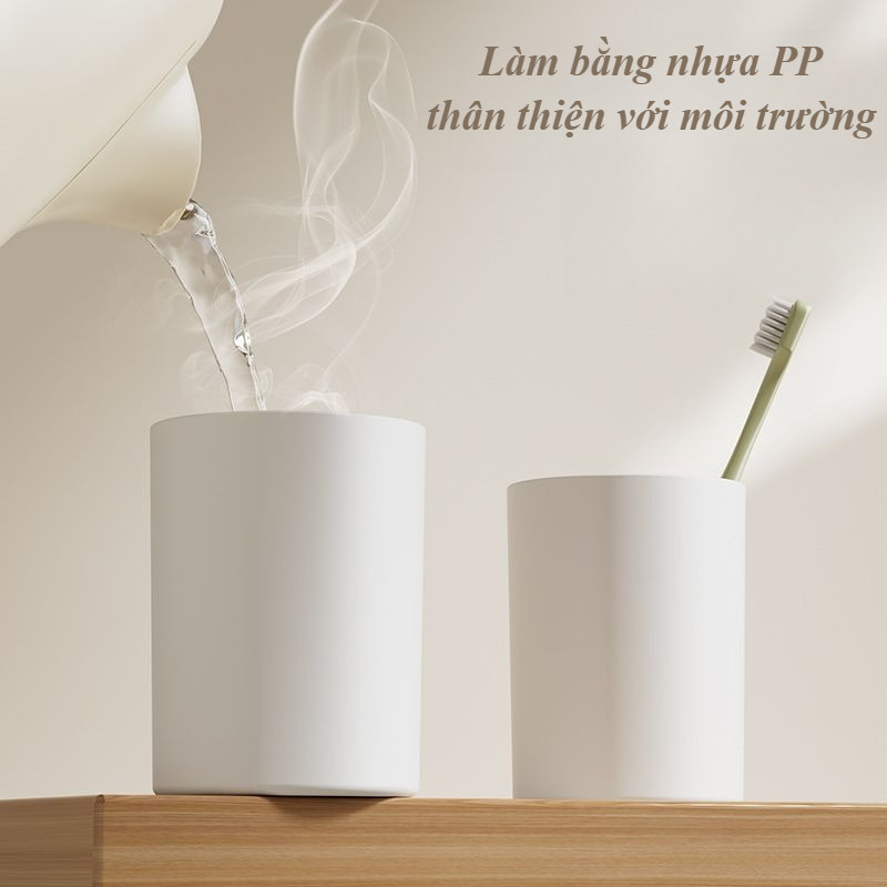 Kệ Để Bàn Chải & Kem Đánh Răng Thông Minh - 2-3 Cốc, Dán Tường Chắc, Tiết Kiệm Không Gian Nhà Tắm