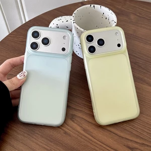 Ốp Điện Thoại Mềm Mờ Cho iPhone 17 Pro Max 17 Air 16 1715 14 13 12 11 Vỏ Bảo Vệ Chống Sốc