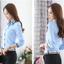 S-5XL Áo Sơ Mi Nữ Thời Trang Nữ OL Công Sở Nữ Áo Sơ Mi Tay Dài