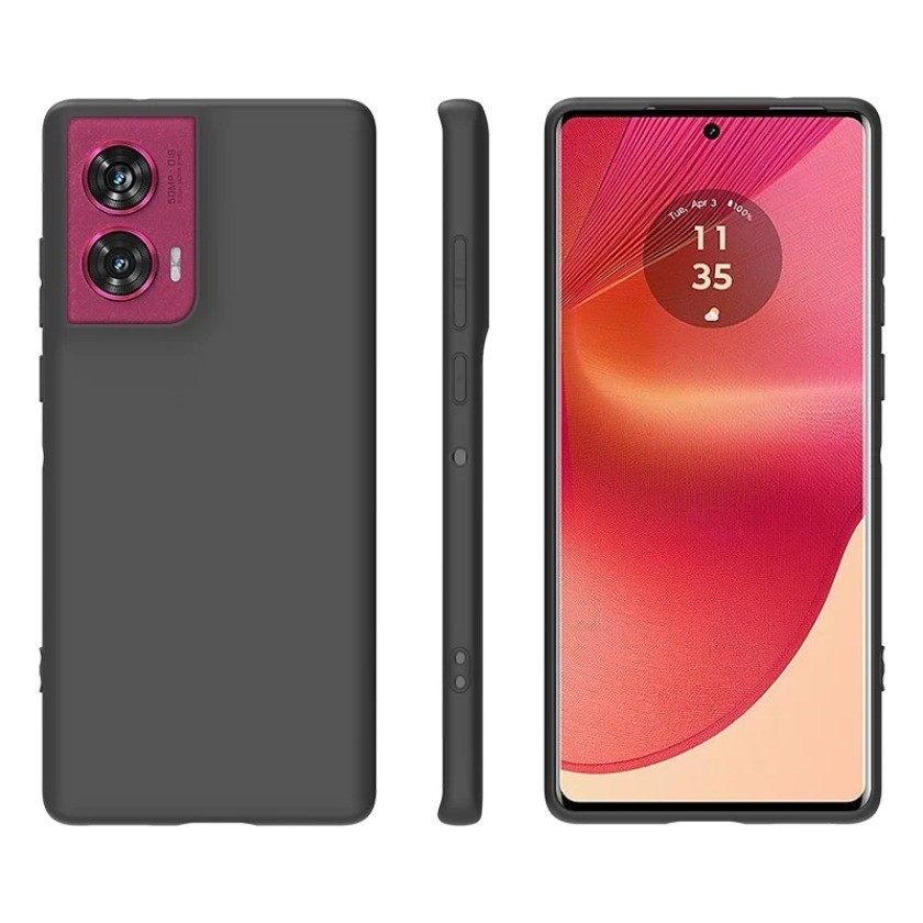 Dành Cho Moto Edge 50 Fusion Ốp Lưng TPU Mềm Đen Mỏng Mờ Silicon Dành Cho Motorola Edge 50 Fusion Ốp Lưng 50Fusion Ốp Điện Thoại