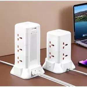 Ổ Cắm Đa Năng Dạng Tháp - Tiết Kiệm Không Gian - Có Cổng USB
