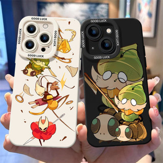 Ốp điện thoại hoạt hình Hollow Knight Silksong cho iPhone17 / 16 / 15 / 14 / 13 / MINI / 12 / 11 / Pro MAX / X / XS / XR / 7 / 8 / 6 Vỏ bảo vệ toàn diện bằng silicon lỏng chống sốc và chống rơi