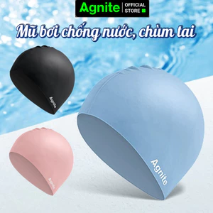 Mũ Bơi Silicone Cao Cấp Agnite – Chống Nước, Ôm Sát, Bảo Vệ Tai
