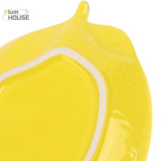PlumHOUSE Sáng Tạo Hoạt Hình Hình Chanh Gốm Món Salad Món Ăn Trái Cây Gia Đình Đĩa Ăn Nhẹ Đồ Dùng Nhà Bếp Phụ Kiện VN