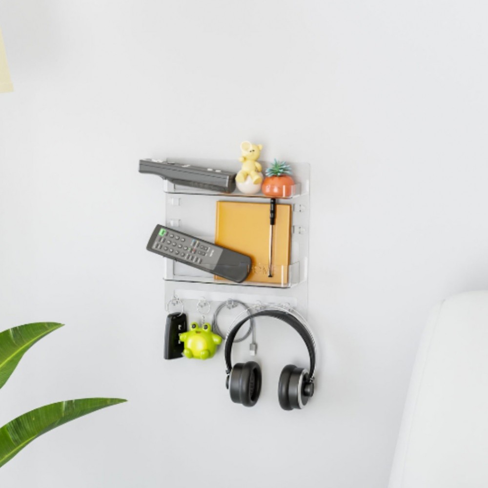 Kệ treo tường đầu giường Dung tích chịu tải 10 pound Giải pháp phòng nhỏ Quản lý không gian