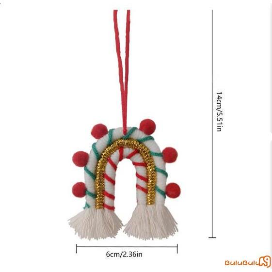 Đồ trang trí cây cầu vồng Giáng sinh Sáng tạo đầy màu sắc Ngày lễ treo trang trí cho bữa tiệc văn phòng tại nhà
