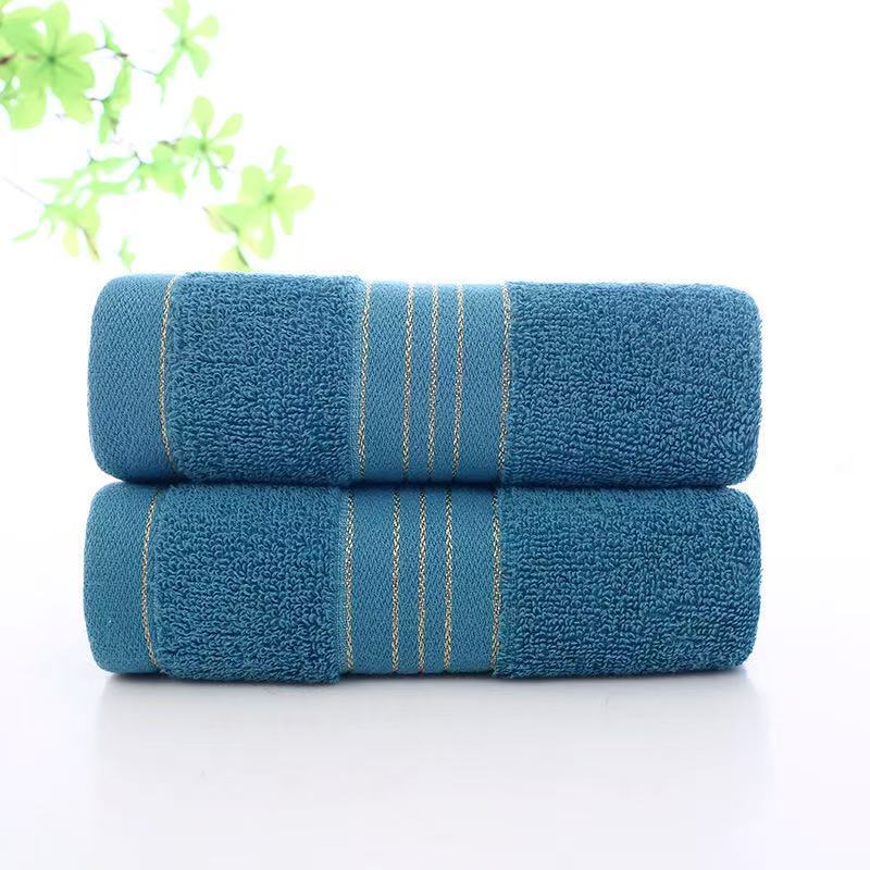 Khăn 100% cotton nguyên chất, thấm hút tốt, thích hợp để rửa mặt và lau các bề mặt khác nhau.