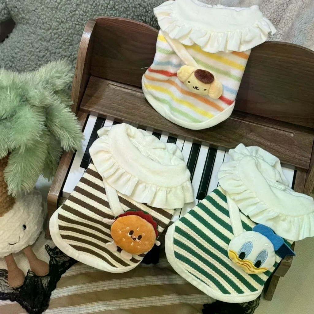 Áo len thú cưng mùa thu đông dày dệt kim Puppy Vest Teddy Bichon Puppy Cat Quần áo