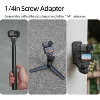 Dành cho DJI OSMO Nano Bộ chuyển đổi từ tính hai chiều 1 / 4 Bộ phận mở rộng Xoay có thể điều chỉnh Phụ kiện bảng phát hành nhanh