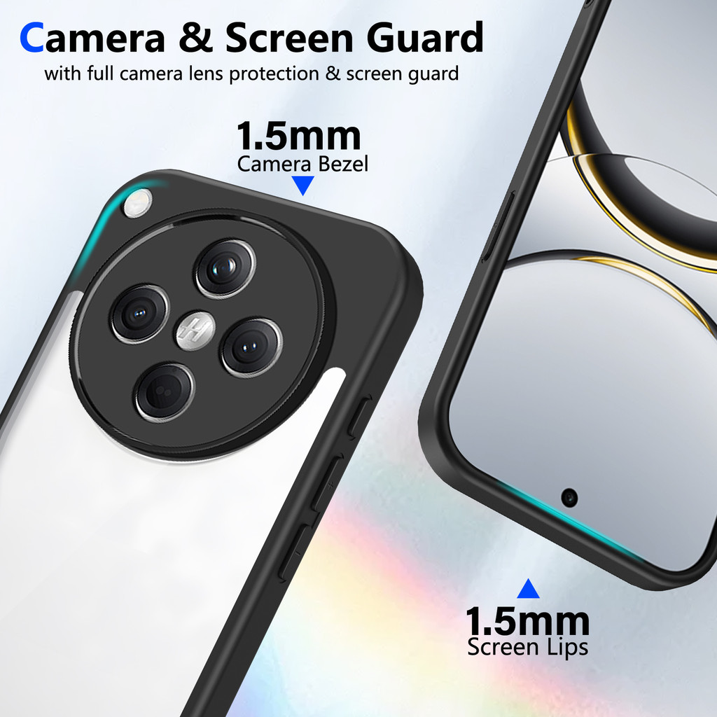 Ốp lưng OPPO Find X8 Pro 5G Vỏ trong suốt mờ thời trang cho OPPO Find X8 5G Vỏ điện thoại