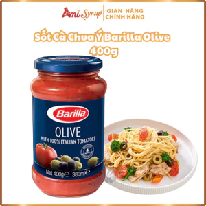 Sốt Cà Chua Ý Barilla Olive, Sốt Mỳ Ý Oliu Hiệu Barilla 400g