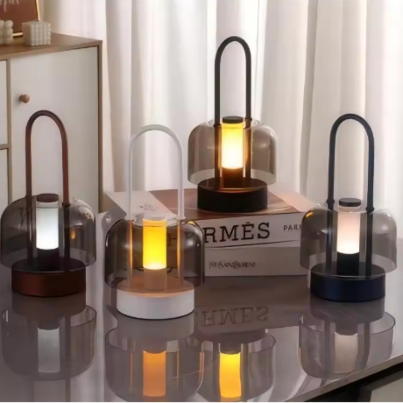 Đèn bàn sạc Nhôm Nhà hàng Bar Đèn bàn Làm mờ không khí xung quanh Ánh sáng hiện đại Đèn bàn sang trọng Đèn ngoài trời Thiết kế Đèn trang trí nhà cửa