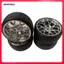 Bộ 4 Vành Bánh Và Lốp Xe 1: 10 Cho Xe RC Rock TT02 HSP HPI Model