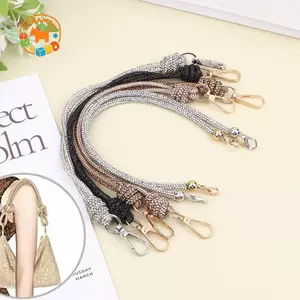 CANAMEK Nữ Phong Cách Túi Xách Dây Đeo Được Tôn Tạo Bằng Kim Cương Giả Vòng Nút Nút Đóng Thích Hợp Cho Buổi Tối Thường Tự Làm Ví Làm CSF