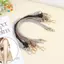 CANAMEK Nữ Phong Cách Túi Xách Dây Đeo Được Tôn Tạo Bằng Kim Cương Giả Vòng Nút Nút Đóng Thích Hợp Cho Buổi Tối Thường Tự Làm Ví Làm CSF